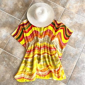 Bright and Colorful Beach Coverup